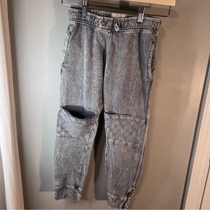 Zara grey denim wash sweats